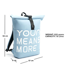 Roll Top Travel / Casual Backpack